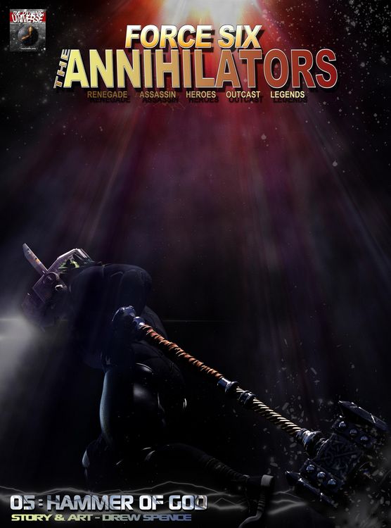 Produktbild: Force Six, The Annihilators 05 Hammer of God