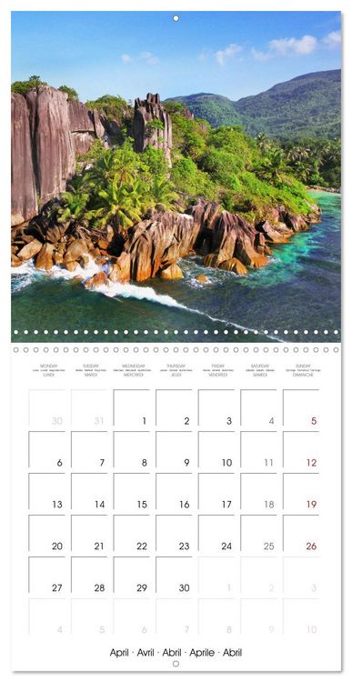 Produktbild: Seychelles, Adventure in paradise (Wall Calendar 2026 12 &times; 12 Inch) CALVENDO 12 Month Wall Calendar