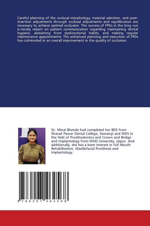 Produktbild: Occlusion In Fixed Partial Denture
