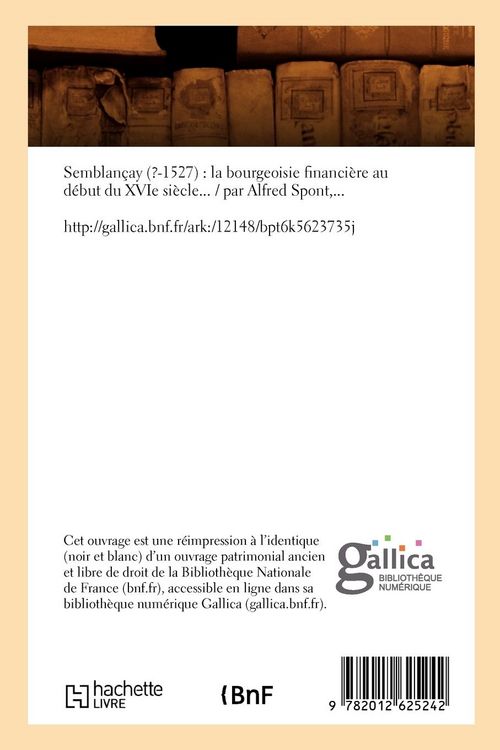 Produktbild: Semblan&ccedil;ay (?-1527)
