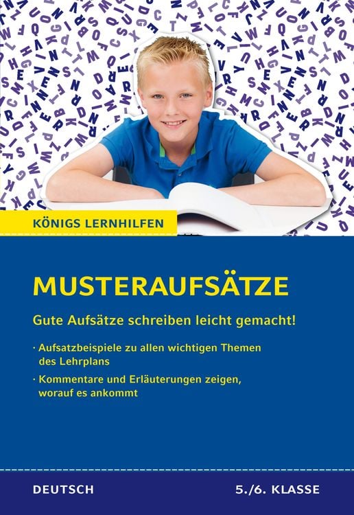 Produktbild: Königs Lernhilfen: Musteraufsätze für die 5./6. Klasse