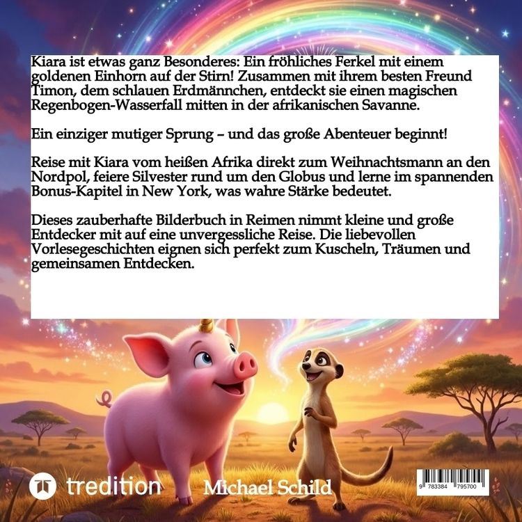 Produktbild: Kiara, das afrikanische Schweinhorn Bilderbuch