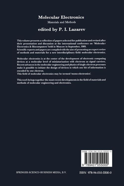 Produktbild: Molecular Electronics