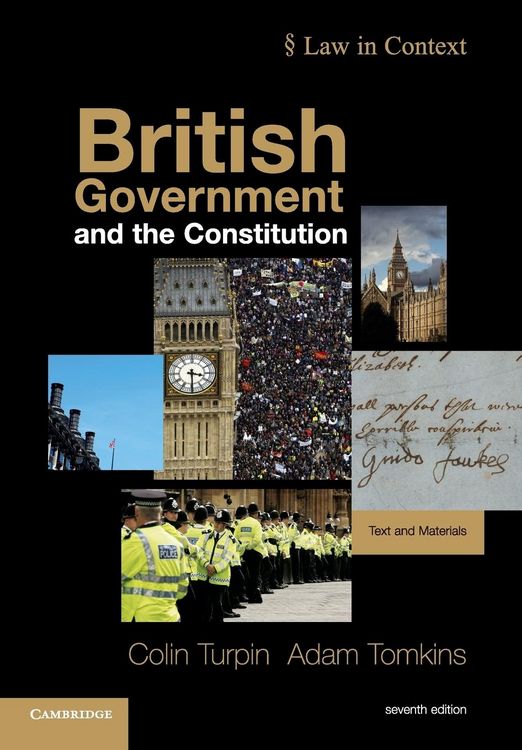 Produktbild: British Government & The Const
