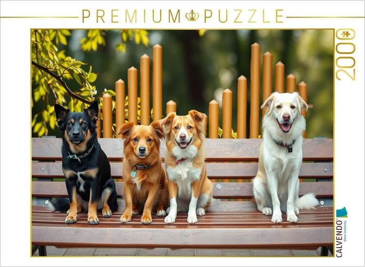 Produktbild: CALVENDO Puzzle Rast auf der Bank | 2000 Teile Lege-Gr&ouml;&szlig;e 90x67cm Foto-Puzzle f&uuml;r gl&uuml;ckliche Stunden