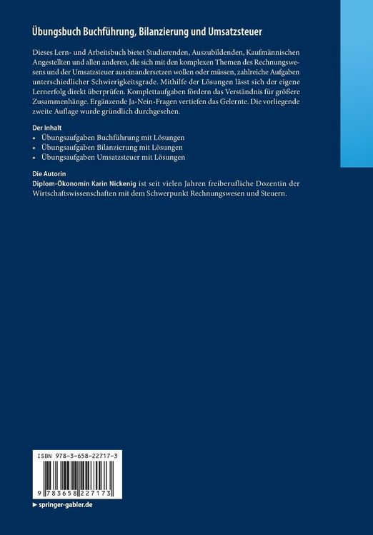 Produktbild: &Uuml;bungsbuch Buchf&uuml;hrung, Bilanzierung und Umsatzsteuer