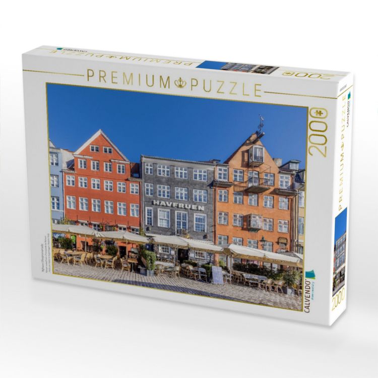 Produktbild: CALVENDO Puzzle Nyhavn Uferpromenade | 2000 Teile Lege-Gr&ouml;&szlig;e 90x67cm Foto-Puzzle f&uuml;r gl&uuml;ckliche Stunden