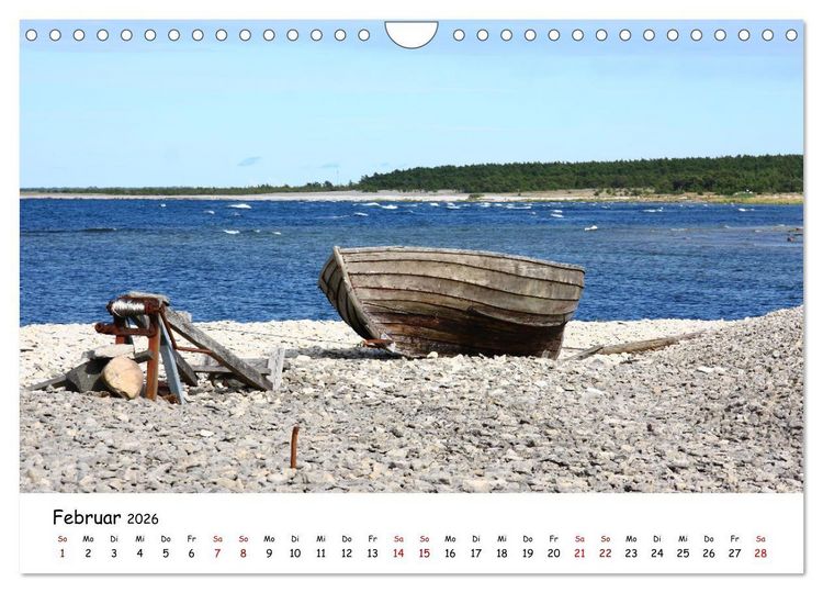 Produktbild: Gotland Impressionen (Wandkalender 2026 DIN A4 quer), CALVENDO Monatskalender