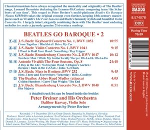Produktbild: Beatles Go Baroque,Vol.2