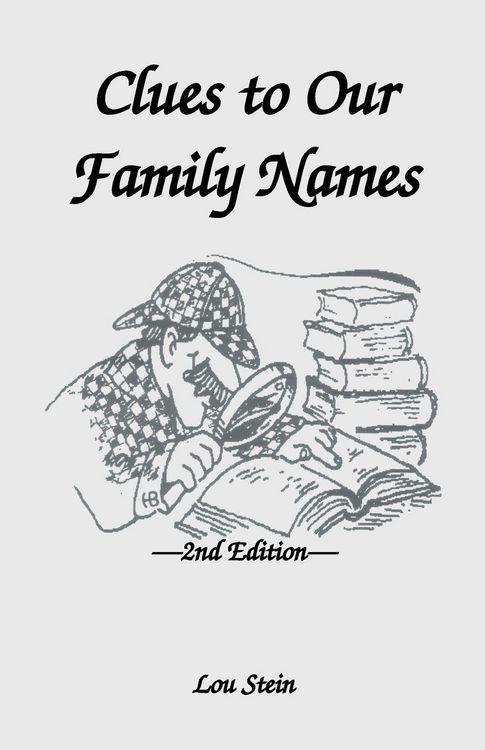 Produktbild: Clues to Our Family Names, 2nd Edition