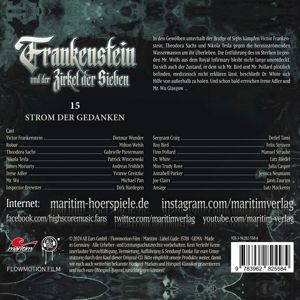 Produktbild: Frankenstein - Strom der Gedanken, 1 Audio-CD