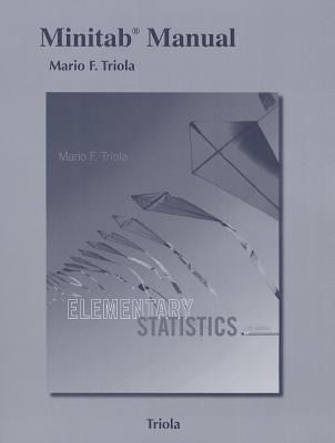 Produktbild: Triola, M: Minitab Manual for the Triola Statistics Series