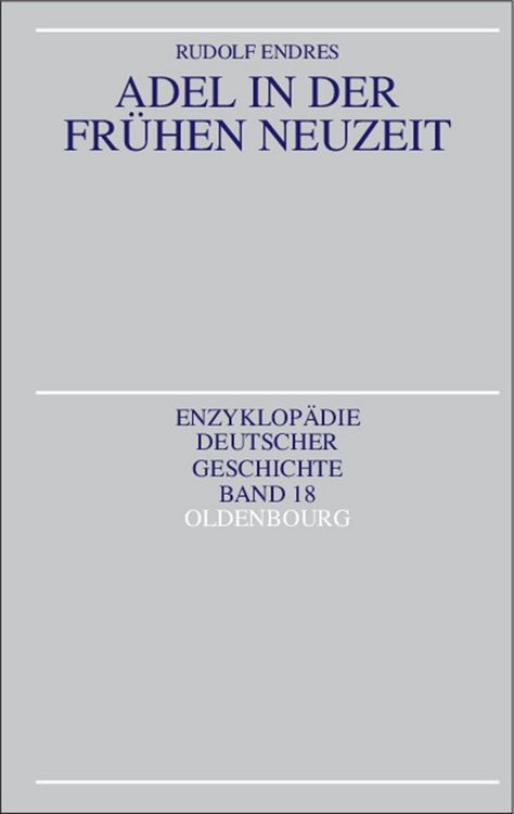Produktbild: Adel in der Fr&uuml;hen Neuzeit