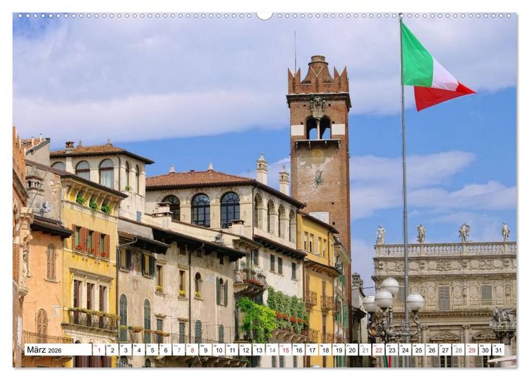 Produktbild: Venetien (Wandkalender 2026 DIN A2 quer), CALVENDO Monatskalender