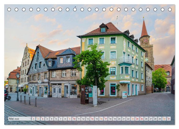 Produktbild: F&uuml;rth Impressionen (Tischkalender 2026 DIN A5 quer), CALVENDO Monatskalender