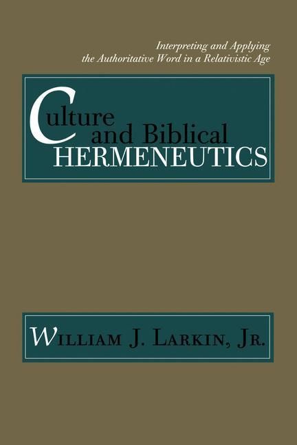 Produktbild: Culture and Biblical Hermeneutics