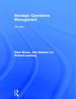 Produktbild: Strategic Operations Management