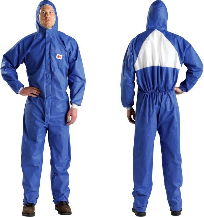 Produktbild: 3M 4530M Schutzanzug 4530 Kleider-Gr&ouml;&szlig;e=M Blau