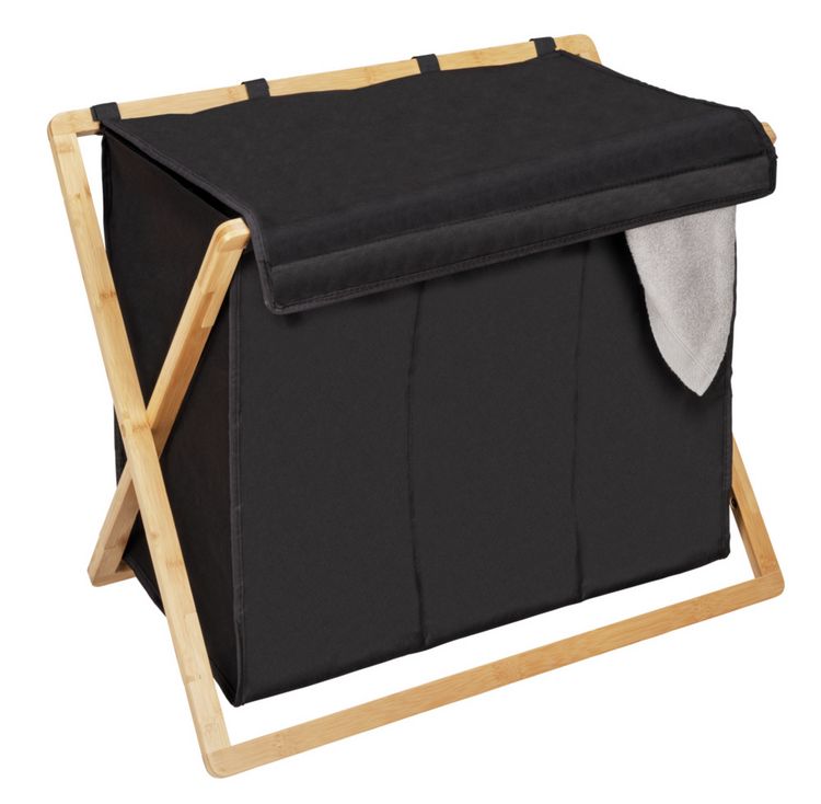 Produktbild: W&auml;schesammler Trio Mod. Ecori, Bambus, recyceltes Polyester
