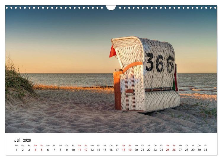 Produktbild: Wilhelmshaven und Umland - Idyllische Motive von H&auml;fen, Meer und Landschaft (Wandkalender 2026 DIN A3 quer), CALVENDO Monatskalender