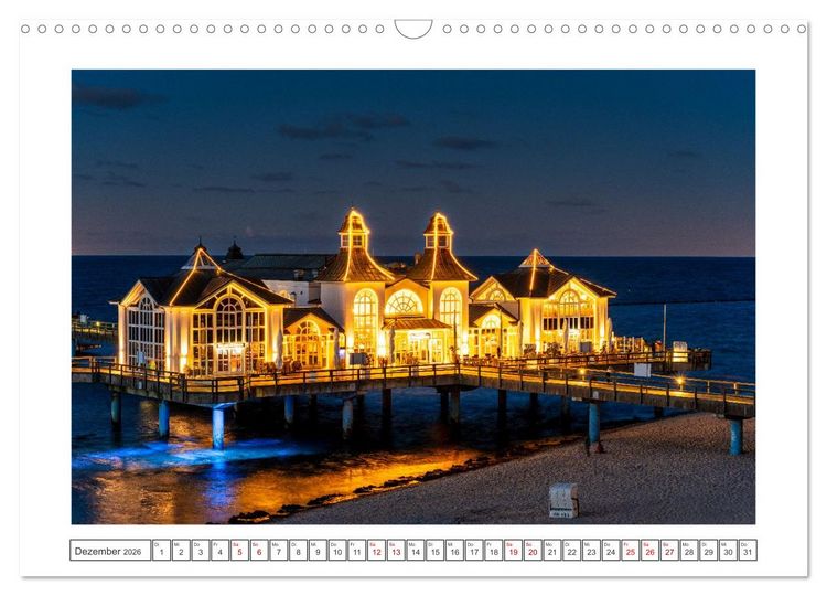 Produktbild: Impressionen von der Ostseeinsel R&uuml;gen (Wandkalender 2026 DIN A3 quer), CALVENDO Monatskalender