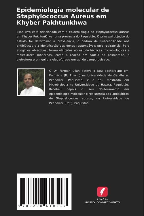 Produktbild: Epidemiologia molecular de Staphylococcus Aureus em Khyber Pakhtunkhwa