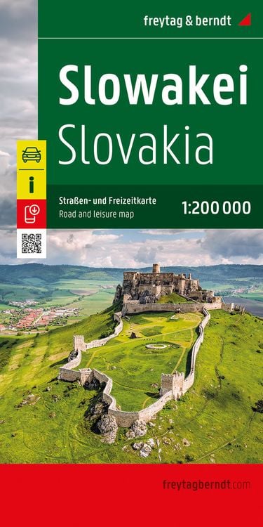 Bild vom Artikel Slowakei, Straßen- und Freizeitkarte 1:200.000, freytag & berndt vom Autor Freytag & berndt