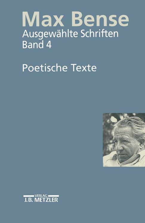 Produktbild: Max Bense: Poetische Texte