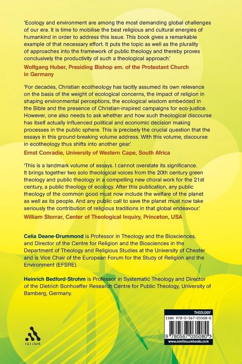 Produktbild: Religion and Ecology in the Public Sphere