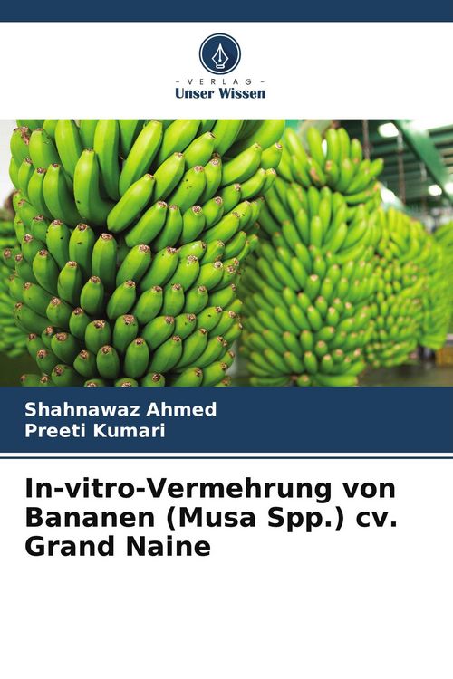 Produktbild: In-vitro-Vermehrung von Bananen (Musa Spp.) cv. Grand Naine