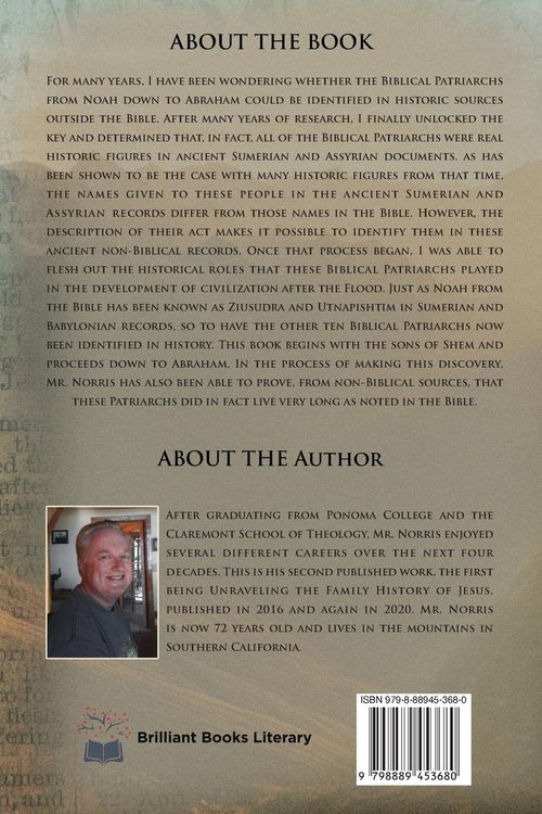 Produktbild: Identifying the Biblical Patriarchs from Non-Biblical Sources