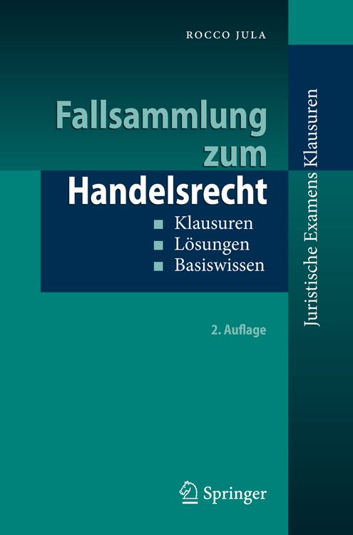 Produktbild: Fallsammlung zum Handelsrecht