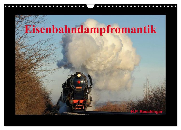 Produktbild: Eisenbahndampfromantik (Wandkalender 2026 DIN A3 quer), CALVENDO Monatskalender