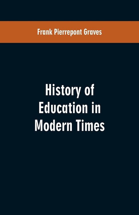 Produktbild: History of Education in Modern Times