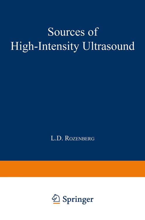 Produktbild: Sources of High-Intensity Ultrasound