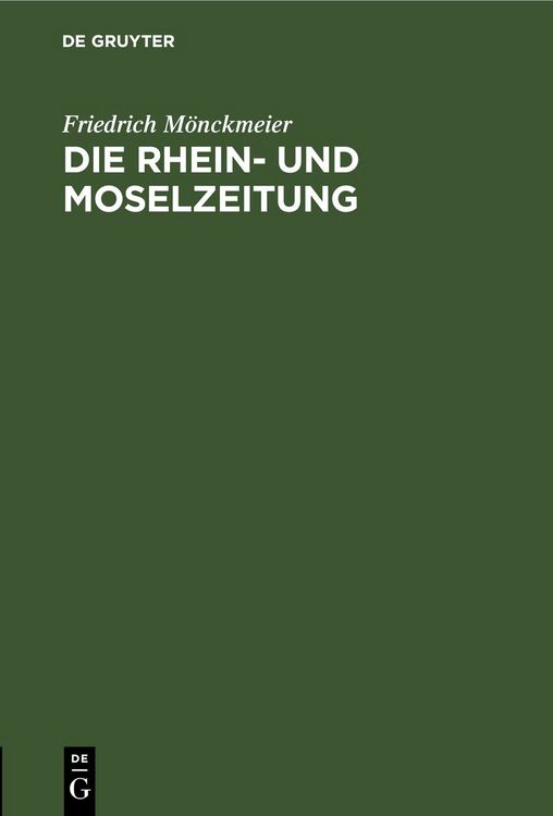 Produktbild: Die Rhein- und Moselzeitung