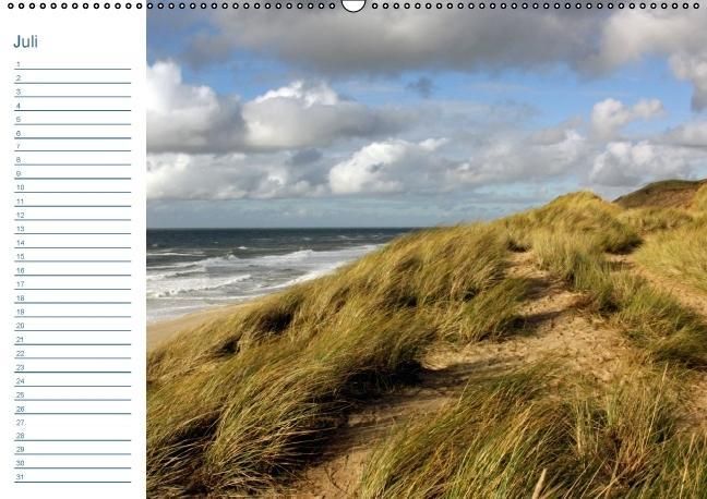 Produktbild: Sylter D&uuml;nen (Wandkalender immerw&auml;hrend DIN A2 quer)
