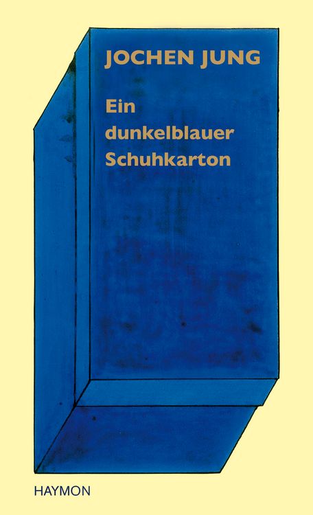 Produktbild: Ein dunkelblauer Schuhkarton