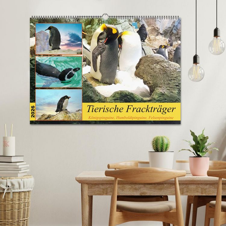 Produktbild: Tierische Fracktr&auml;ger (Wandkalender 2026 DIN A2 quer), CALVENDO Monatskalender