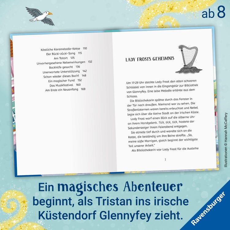 Produktbild: Magic Music, Band 1 - Der r&auml;tselhafte R&uuml;ckw&auml;rtszauber