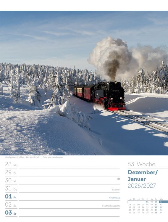 Produktbild: Malerisches Deutschland Wochenplaner Kalender 2027