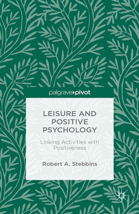 Produktbild: Leisure and Positive Psychology