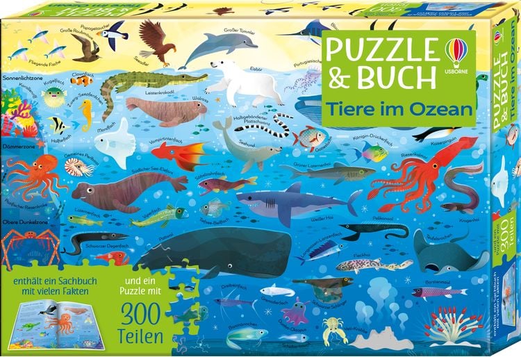 Bild vom Artikel Puzzle & Buch: Tiere im Ozean vom Autor 