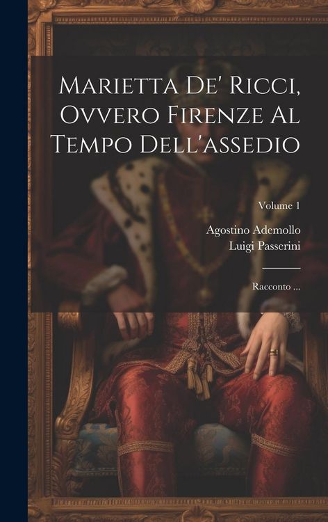 Produktbild: Marietta de' Ricci, ovvero Firenze al Tempo dell'assedio