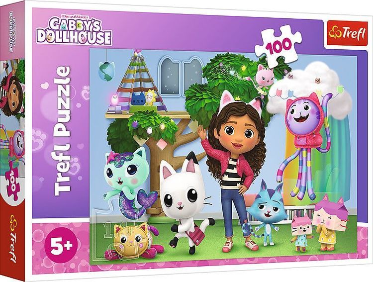 Produktbild: Puzzle 100 - Gabby's Dollhouse