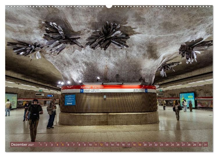 Produktbild: Helsinki klassisch bis modern (Wandkalender 2027 DIN A2 quer), CALVENDO Monatskalender
