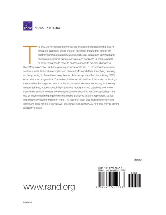 Produktbild: Outsmarting Agile Adversaries in the Electromagnetic Spectrum