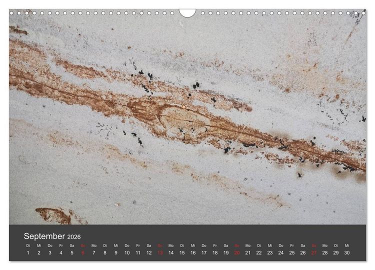 Produktbild: Stein, Kunst der Natur (Wandkalender 2026 DIN A3 quer), CALVENDO Monatskalender
