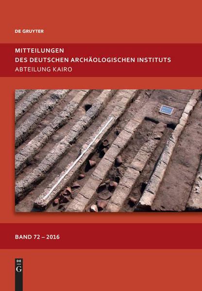 Produktbild: Mitteilungen des Deutschen Arch&auml;ologischen Instituts, Abteilung Kairo / Mitteilungen des Deutschen Arch&auml;ologischen Instituts, Abteilung Kairo. Band 72