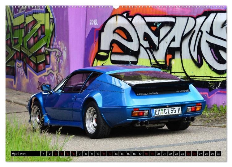 Produktbild: Renault Alpine A310 V6 (Wandkalender 2026 DIN A2 quer), CALVENDO Monatskalender